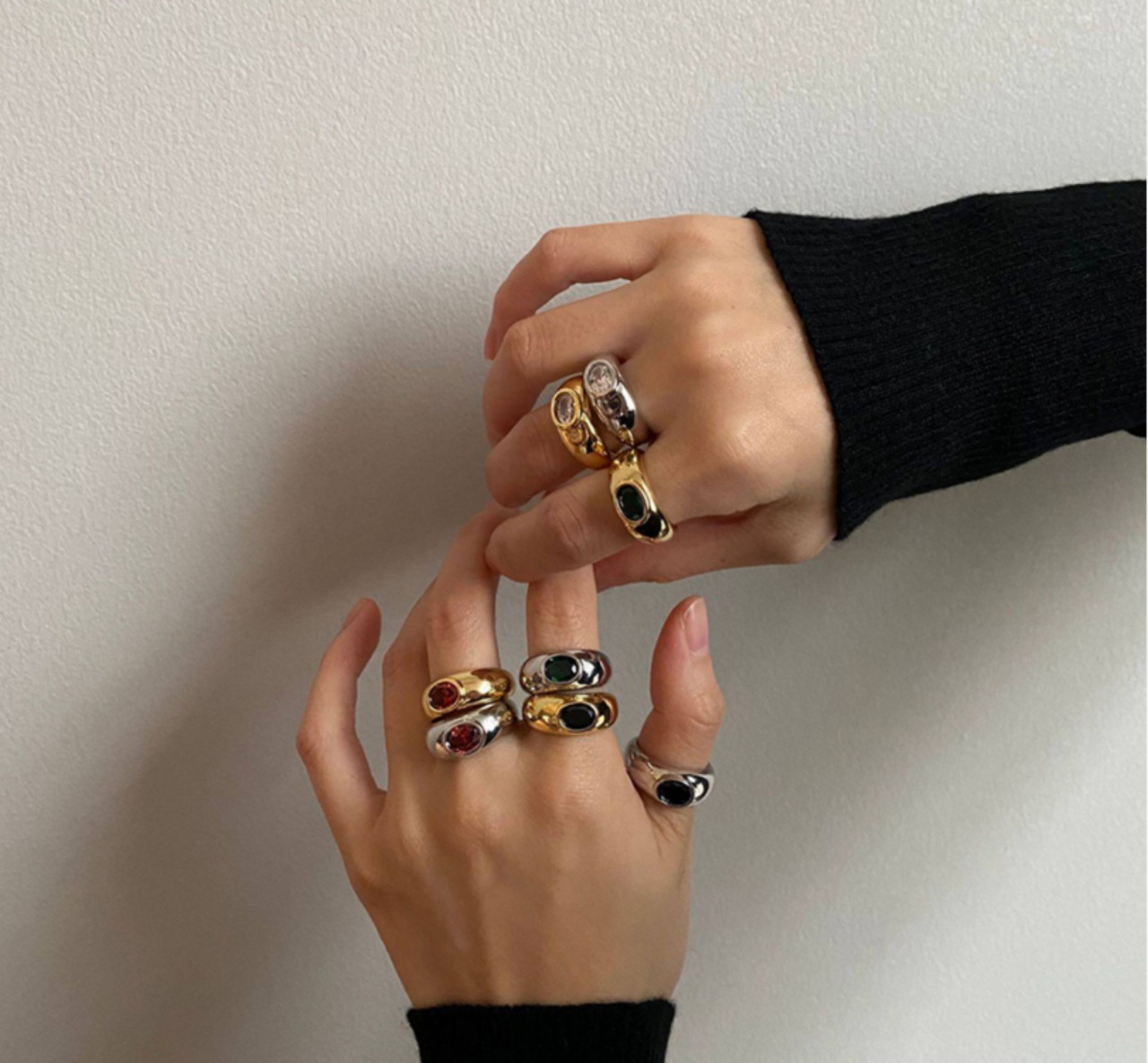 カラーストーンリング