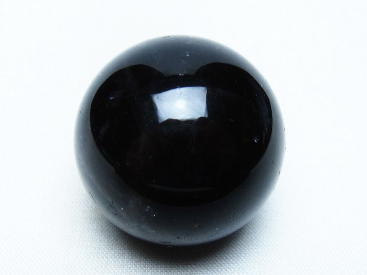 高品質 モリオン スフィア 約60mm 黒水晶 丸玉 魔除け 厄除け 1500 黒水晶 丸玉 34mm モリオン スフィア 置物 一点物 141-8134 | 天然石