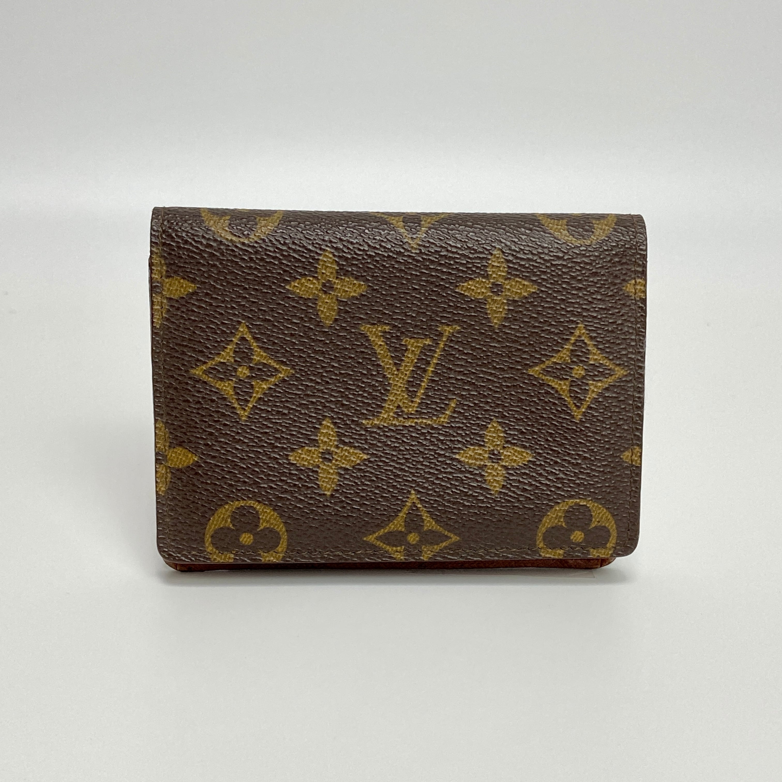 【美品】LOUIS VUITTON　2カルト・ヴェルティカル　モノグラムポルト