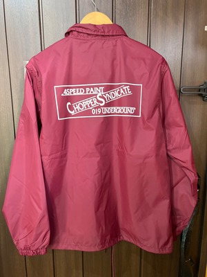 4SPEED ORIGINAL coach jacket Burgundy