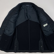 美品 CROCODILE クロコダイル ニット 2B テーラードジャケット サイズ M /メンズ/ネイビー