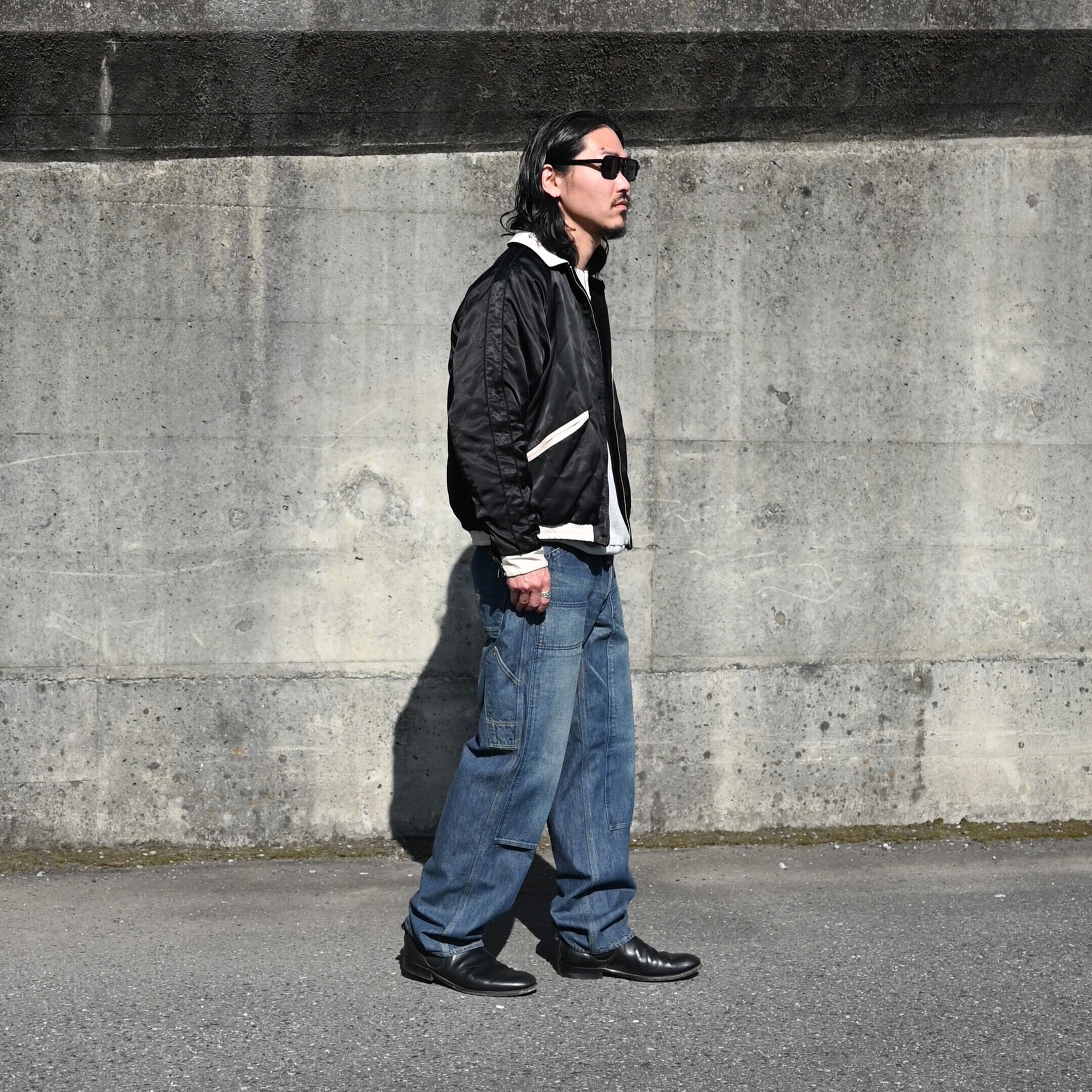 週末限定価格　OLD JOE ADVENT ブラック　オールドジョー OLD JOE(オールドジョー)STUNNING VELVET SOUVENIR JACKET(Niwatori to