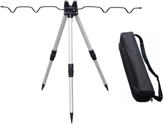 収納袋付き ロッドホルダー 55㎝-75㎝ 竿掛け 竿受け 竿置き 竿立て