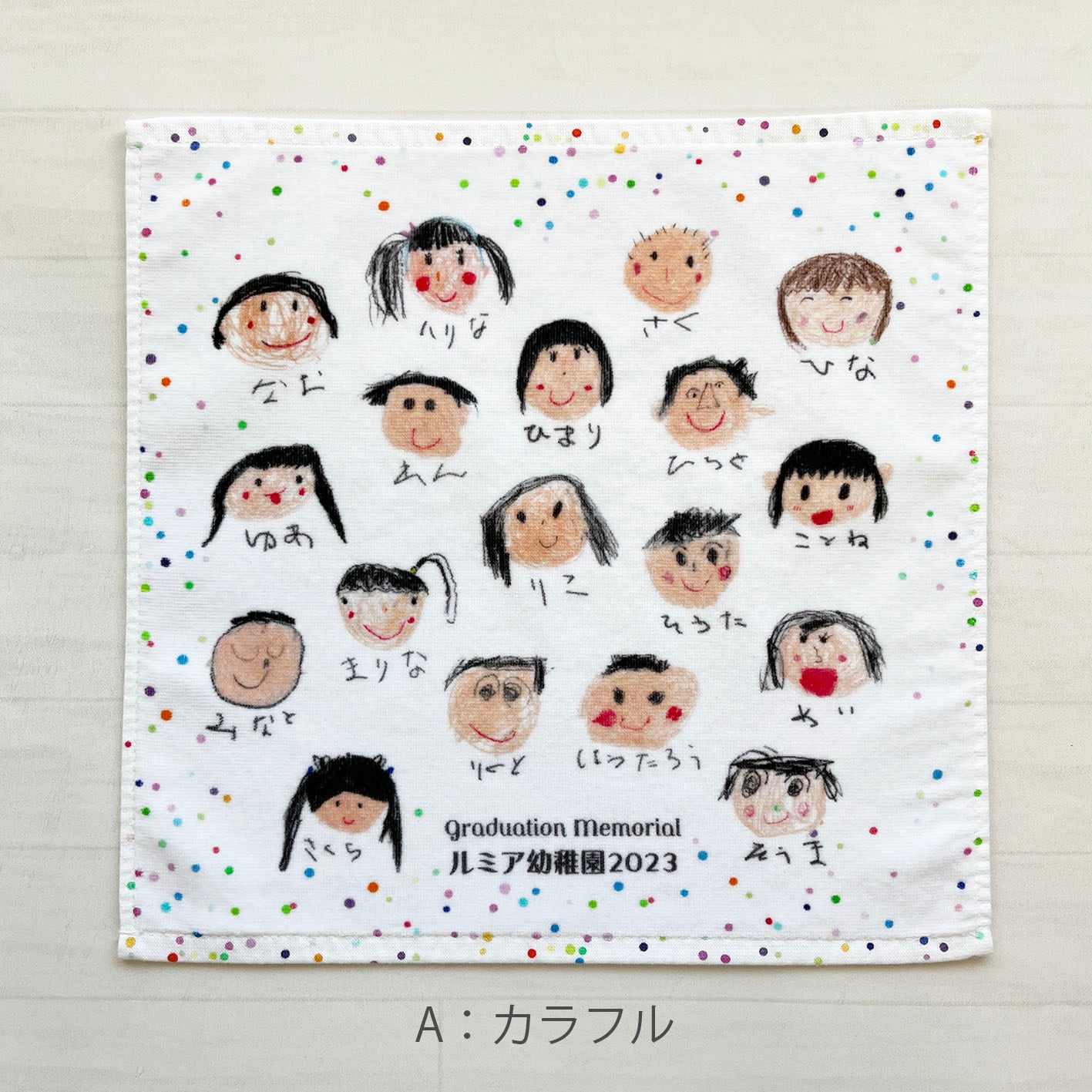 ruka様の専用ページ 寄せ書き風タオルハンカチ L【1枚】 | rumia