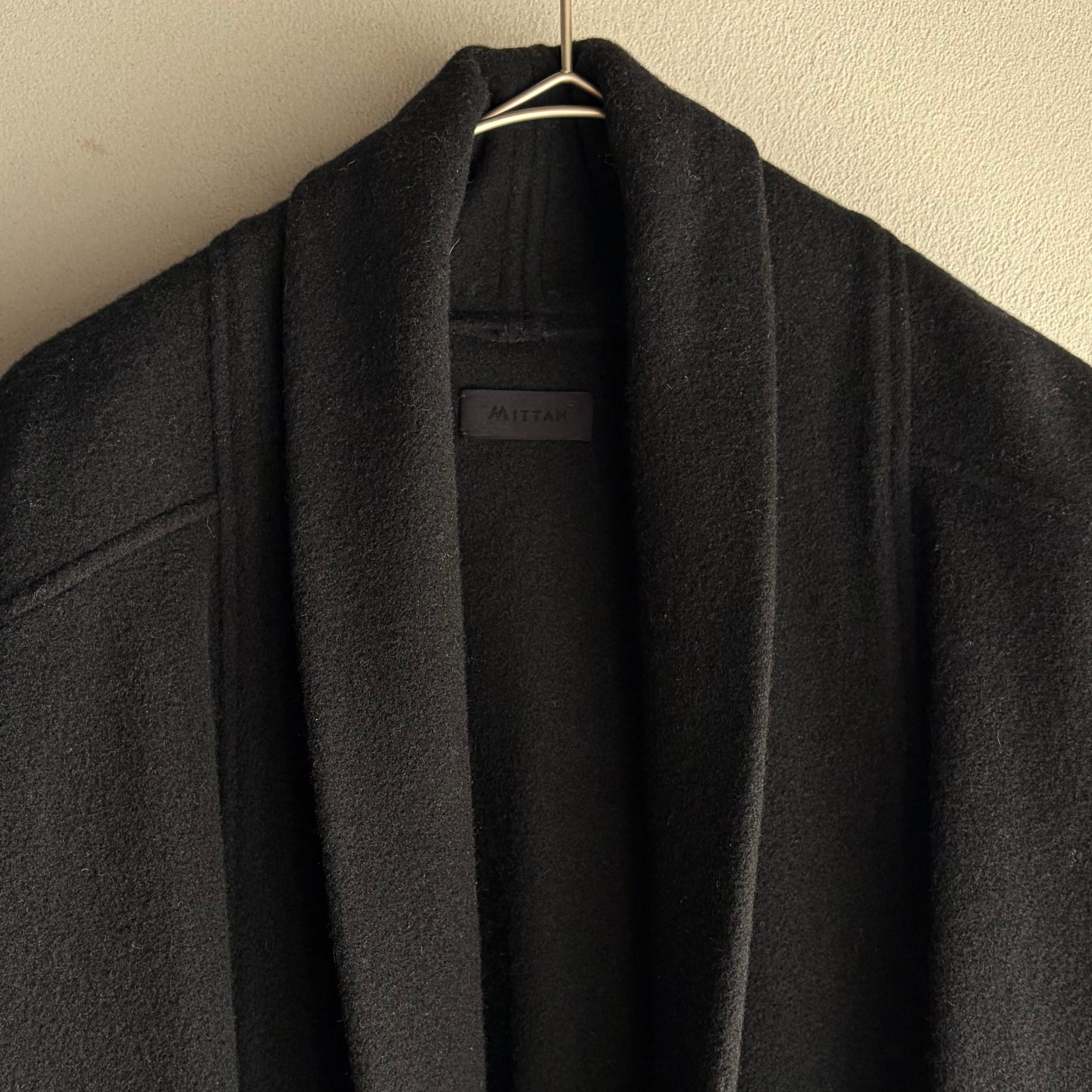 MITTAN CT-20 半纏ロングコート 黒 size 1 | Routes*Roots