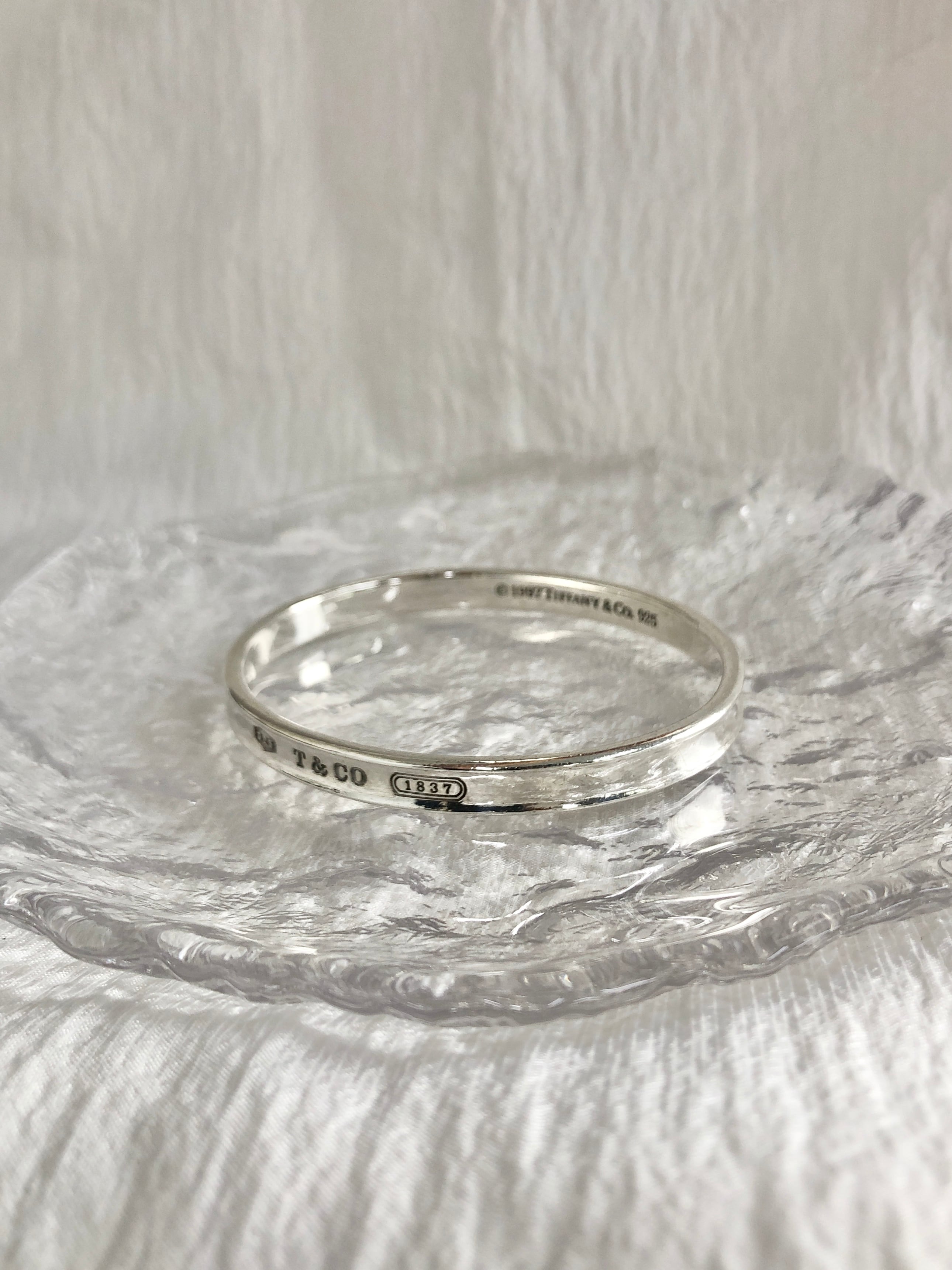 Tiffany & Co. ティファニー バングル シルバー ナロー 925 vintage ヴィンテージ オールド bc6hnn