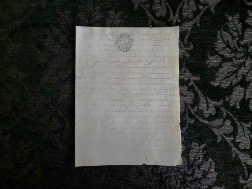 羊皮紙の古文書 Ⅰ | antique Salon