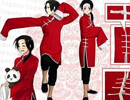 K3173 ヘタリア APH 中国 風 コスプレ衣装 cosplay コスチューム