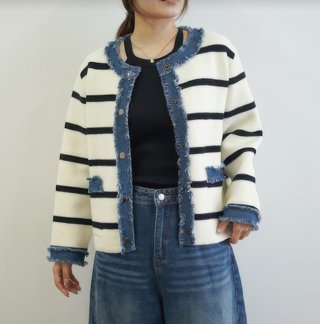 セブンデイズ 1250953 デニム切替JKT 締め切りは今週末