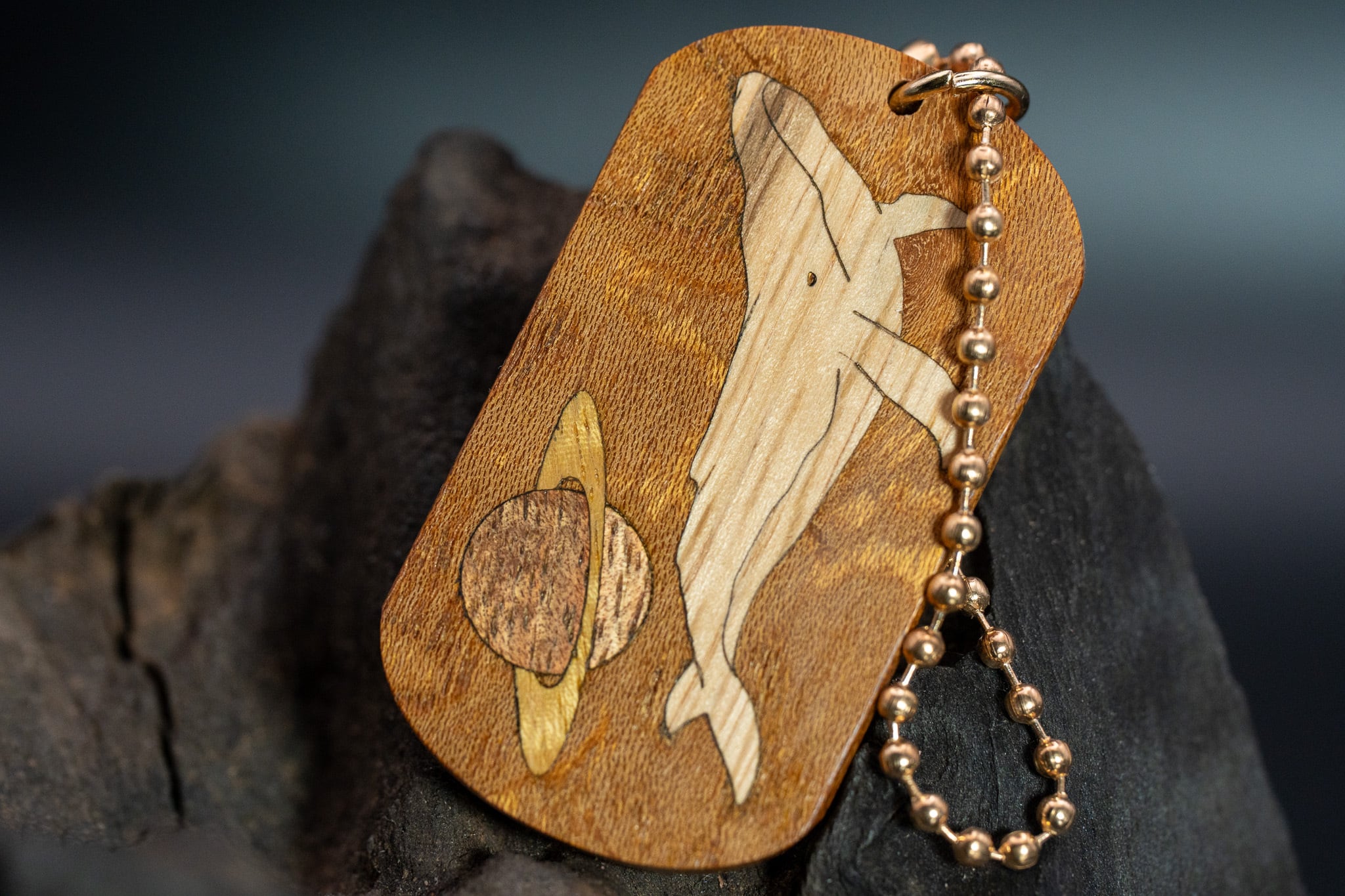 【日本を代表する巨木】欅 (ケヤキ) ドッグタグ 勇魚と惑星