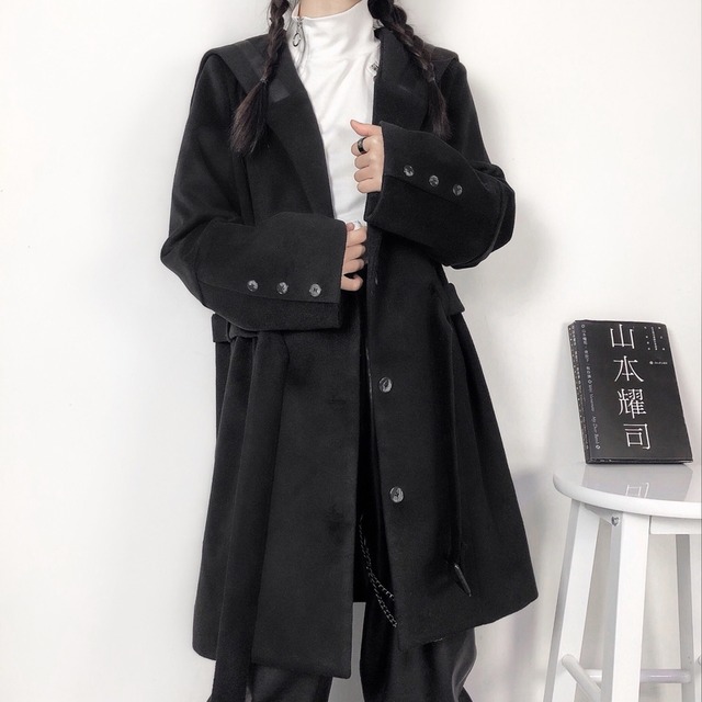 秋冬 アウター コート ロング丈 病みかわいい ゴスロリ ストリート系 Jkスタイル アーミースタイル オルチャン 原宿系 10代 代 大人きれいな私を叶える Marriages 秋冬 アウター コート ロング丈 病みかわいい ゴスロリ ストリート系 Jkスタイル アーミースタイル オルチャン 原宿系 10代 代 大人きれいな私を叶える Marriages