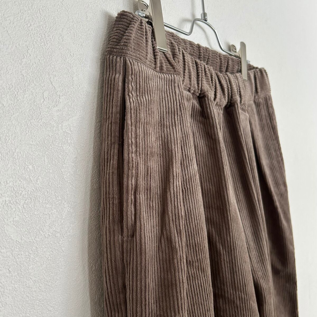 20%OFF】【ARTE POVERA】コーデュロイ2タックイージーパンツ