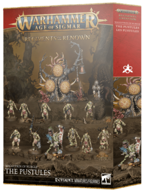 ウォーハンマーAoS 名高き連隊：マゴットキン・オヴ・ナーグル：膿疱衆