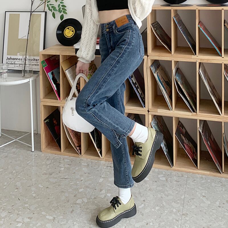 ジーンズ スプリングオータムスリム薄手パンツ 春物 秋物 スーパーモール48577328812