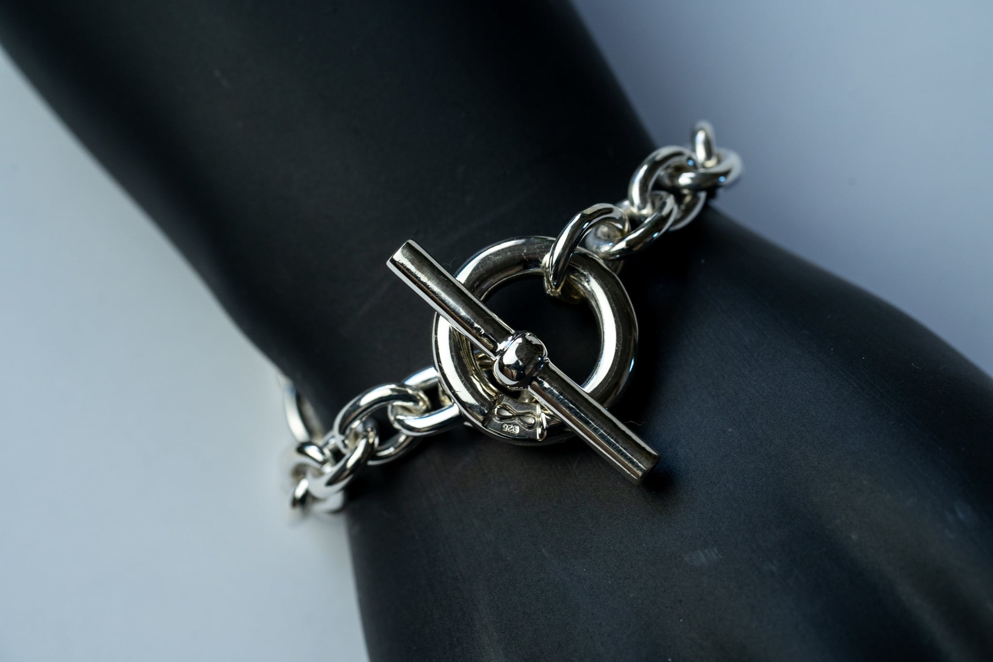 BN-034 Hook connect bracelet (Medium) | WAKAN SILVER SMITH online