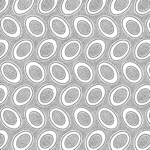 8/21発売！USAコットン Kaffe Fassett（布幅X50cm単位カット）Aboriginal Dot（アボリジナル・ドット）PWGP071.WHITE
