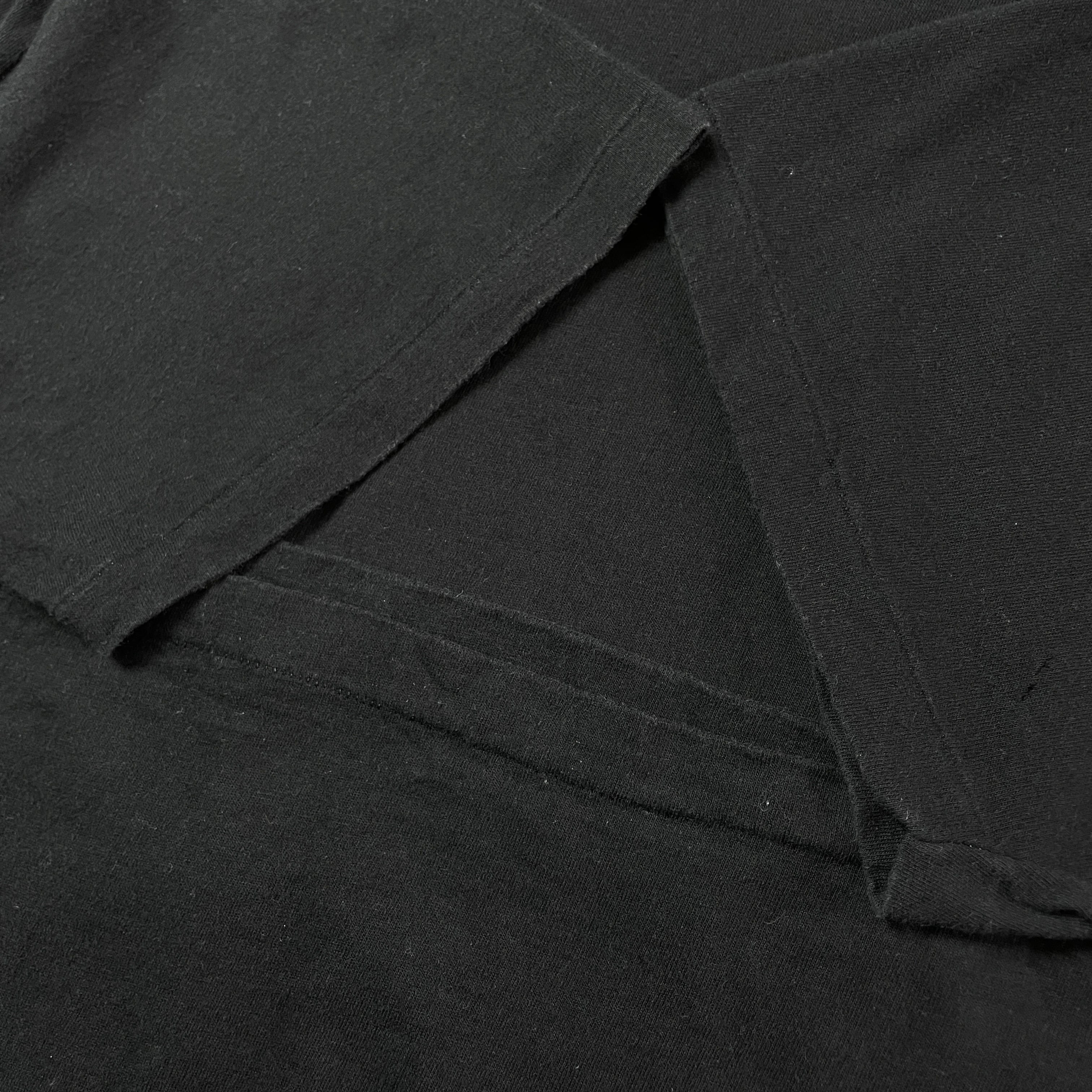 90年代 Hanes ヘインズ シングルステッチ 無地 ポケットTシャツ