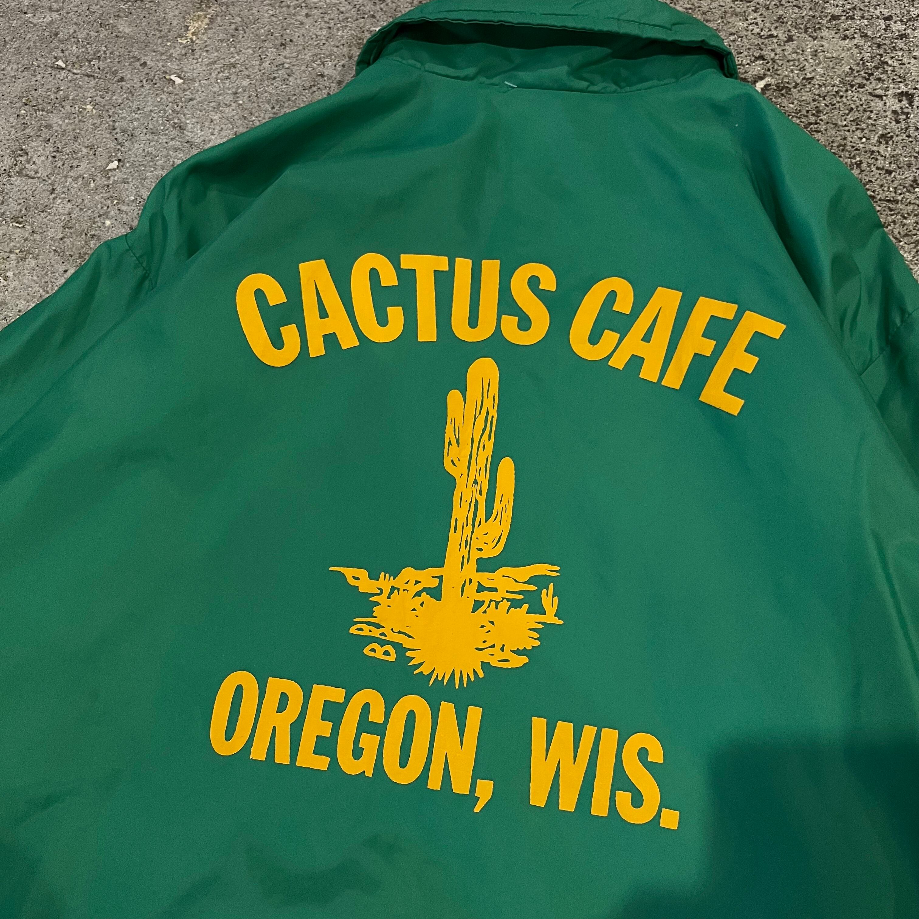 80s USA製 CACTUS CAFE coach jacket