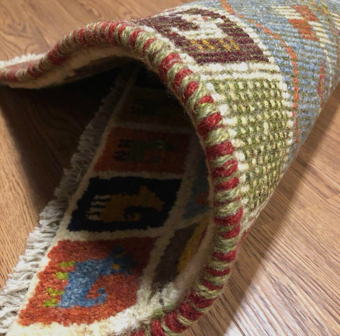 ペルシャギャッベ (ギャベ) ギャッベ 玄関マット No.GM-369 | A's Rug