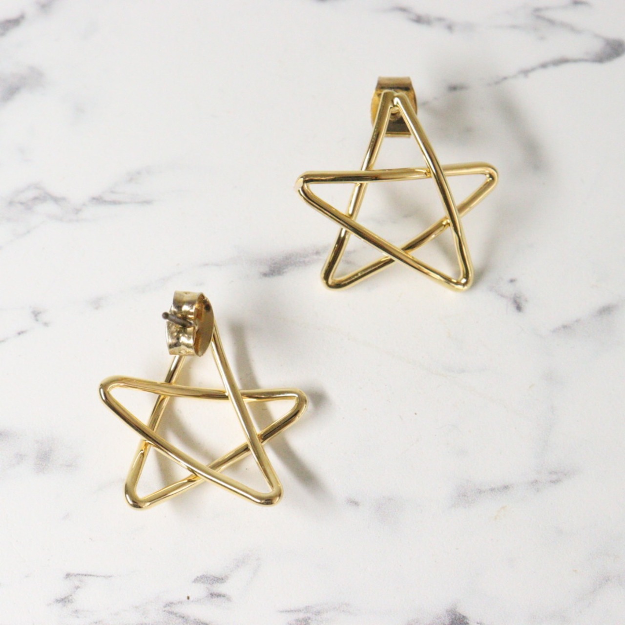 低アレ対応 カジュアル好きさんにおすすめ スターピアス 星ピアス bittersweet