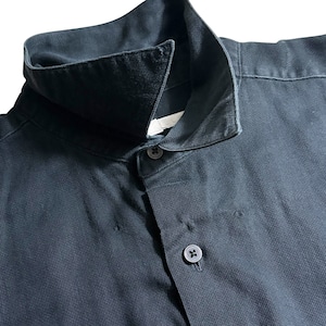 PERRY ELLIS black cotton shirt