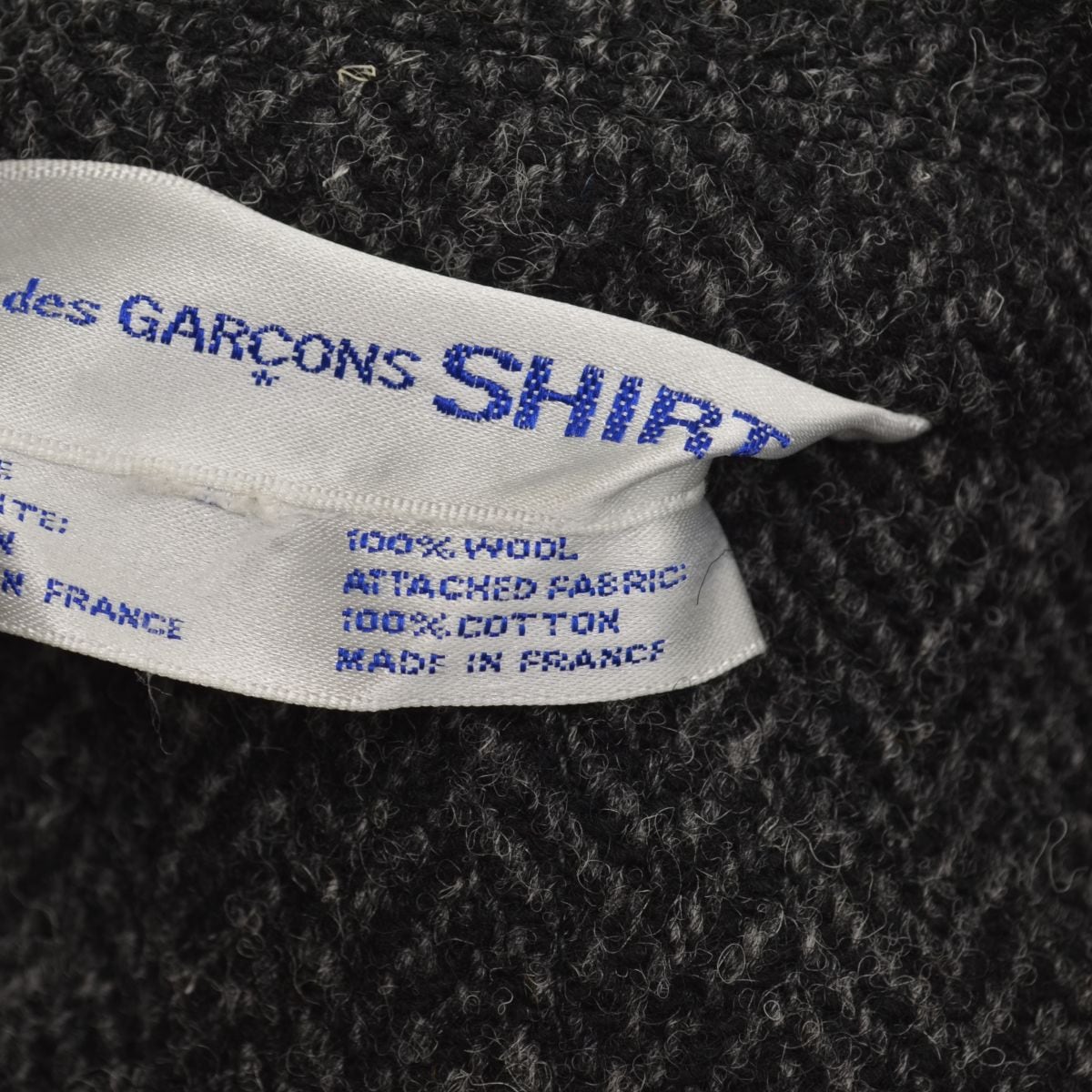 COMME des GARCONS SHIRT / コムデギャルソン シャツ リバーシブル