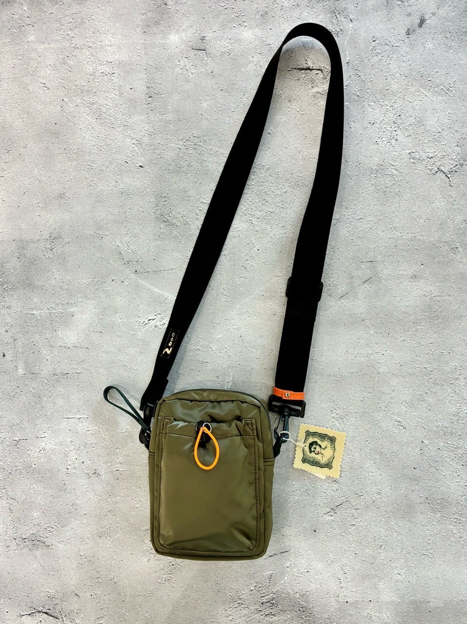 DEUX MILLE ドゥミル ボンディングミニショルダー[Silver、Khaki] | arti