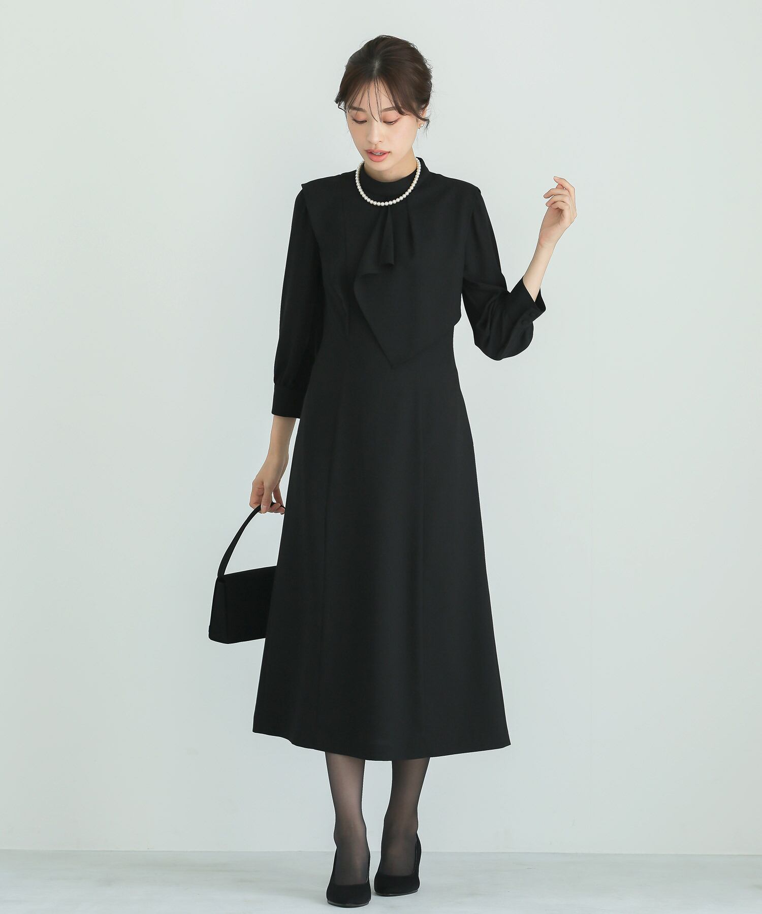 anuans ドレープデザインシャツワンピース アニュアンス anuans ドレープデザインシャツワンピース （MINT