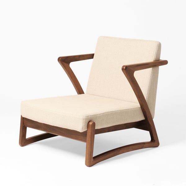 カンナ ローチェア SH240 ウォールナット KVランク Hallingdal65