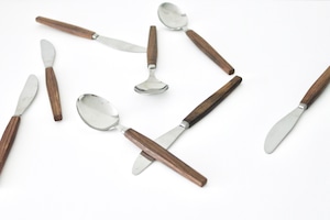 teak handle cutlery / チークのカトラリー