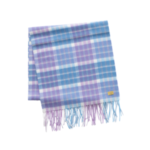 SG Check scarf(Purple)