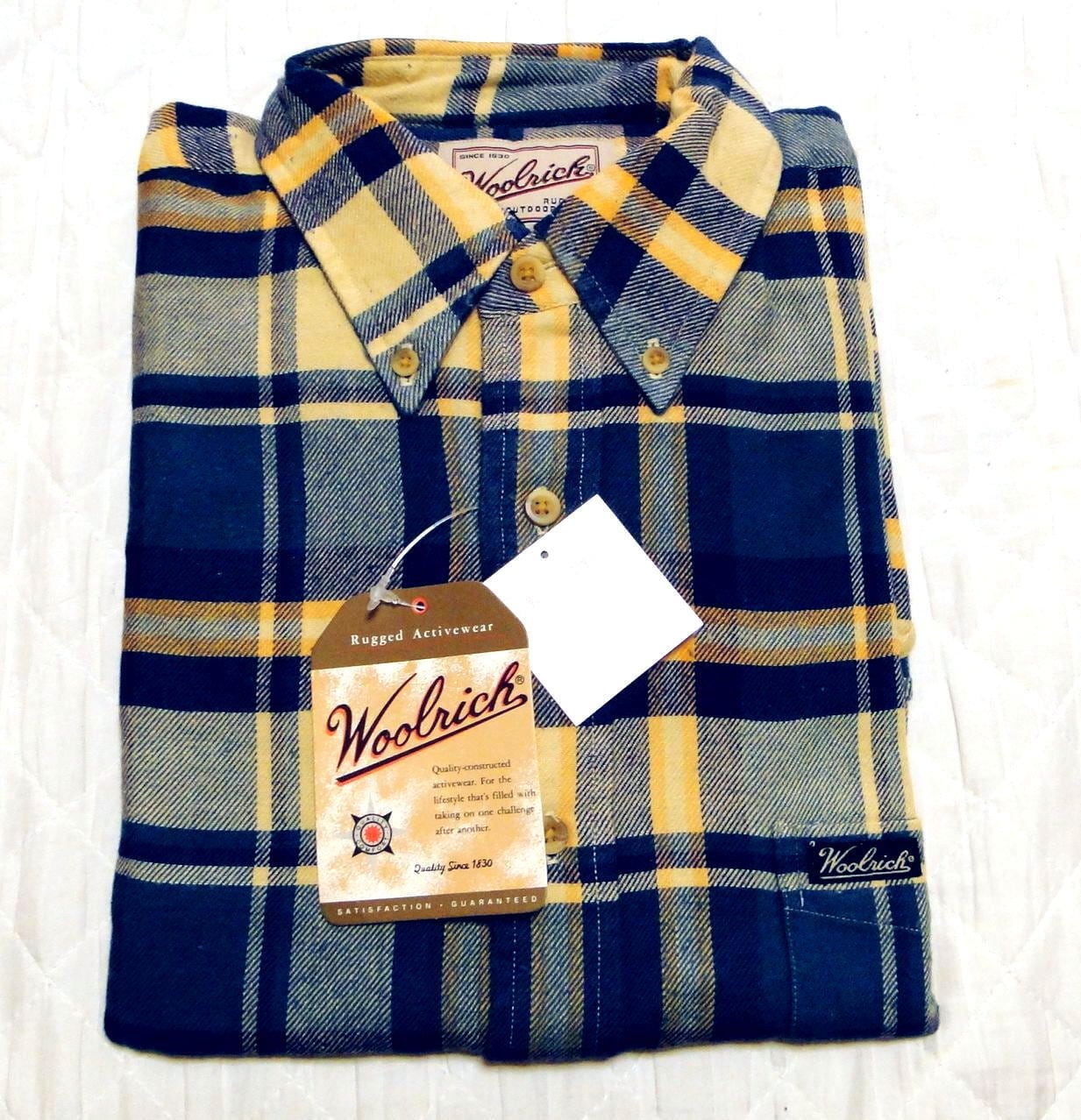 90's ウールリッチ BDシャツ スーパーフランネル WOOLRICH ソフト