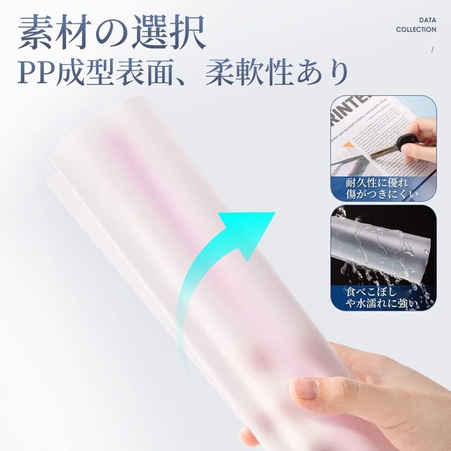 SANJAOYEE クリアファイル収納ホルダー 大容量 セット A4 レールファイル レール スライド ファイル スライドバー フォルダー クリア 混色 透明 10冊 1.0cm幅 ビジネス フォルダー 会議 オフィス セミナー 収納