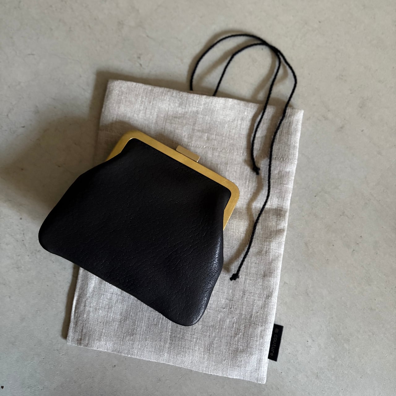 真鍮口金財布 Middle【予約商品】 | as couture