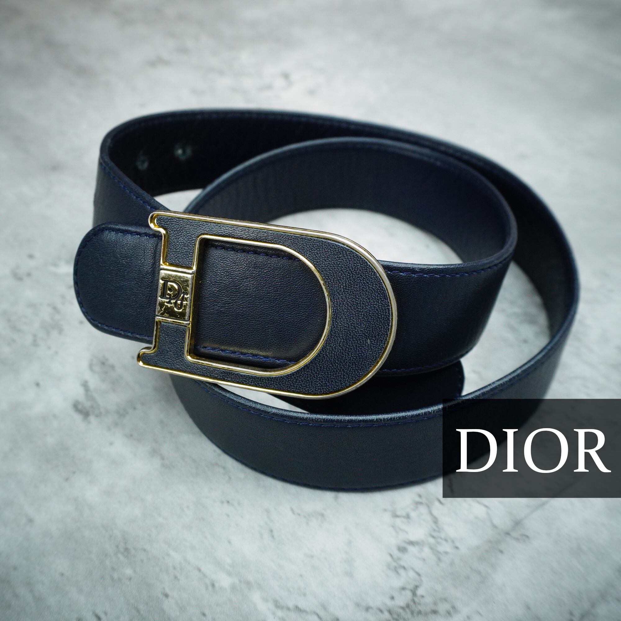 Christian Dior ベルト ロゴ入り 95センチ Dior ベルト 【公式通販】