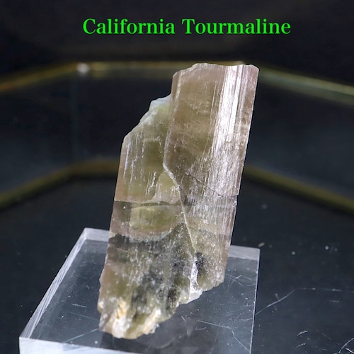 ※SALE※ バイカラー トルマリン カリフォルニア産  15,9g T402  鉱物　天然石　原石　パワーストーン
