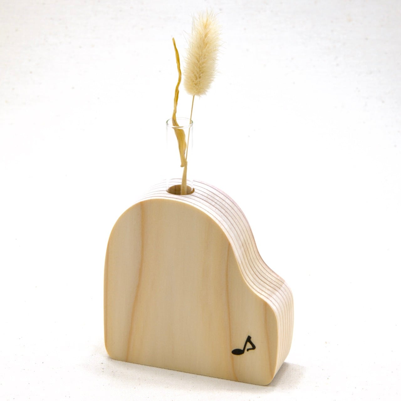 ピアノ一輪挿し 【発表会記念品・音楽ギフト】 | 銘木工房ゆら木