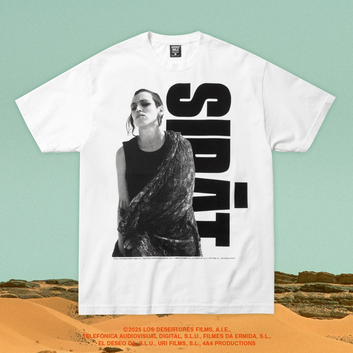 SIRĀT × GEEKS RULE SILKSCREEN PRINTING T SHIRT vol.01 | GEEKS RULE