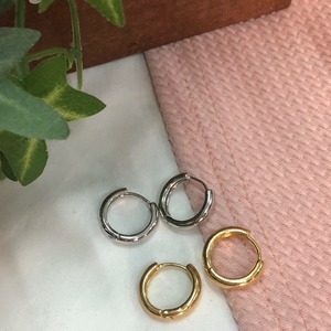 simple ring pierce　韓国　ピアス　アクセサリー　ユニセックス　韓国アクセサリー