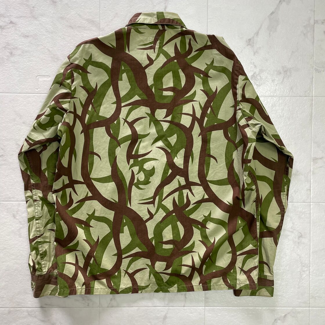 A BATHING APE ASAT TRIBAL CAMO MILITARY SHIRT JACKET アベイシング 