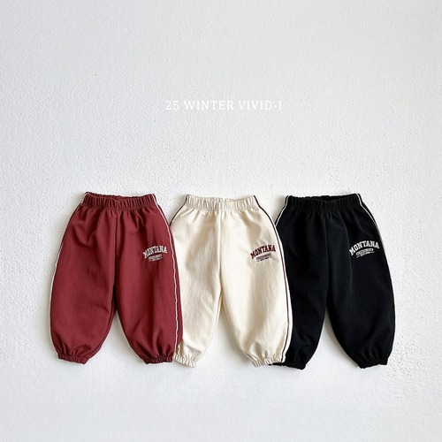 VIVID-I［取寄］起毛 basrak jogger pants 25winter