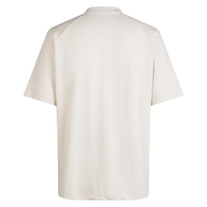 RAPHA COTTON T-SHIRT - LARGE LOGO CHALK / WHITE