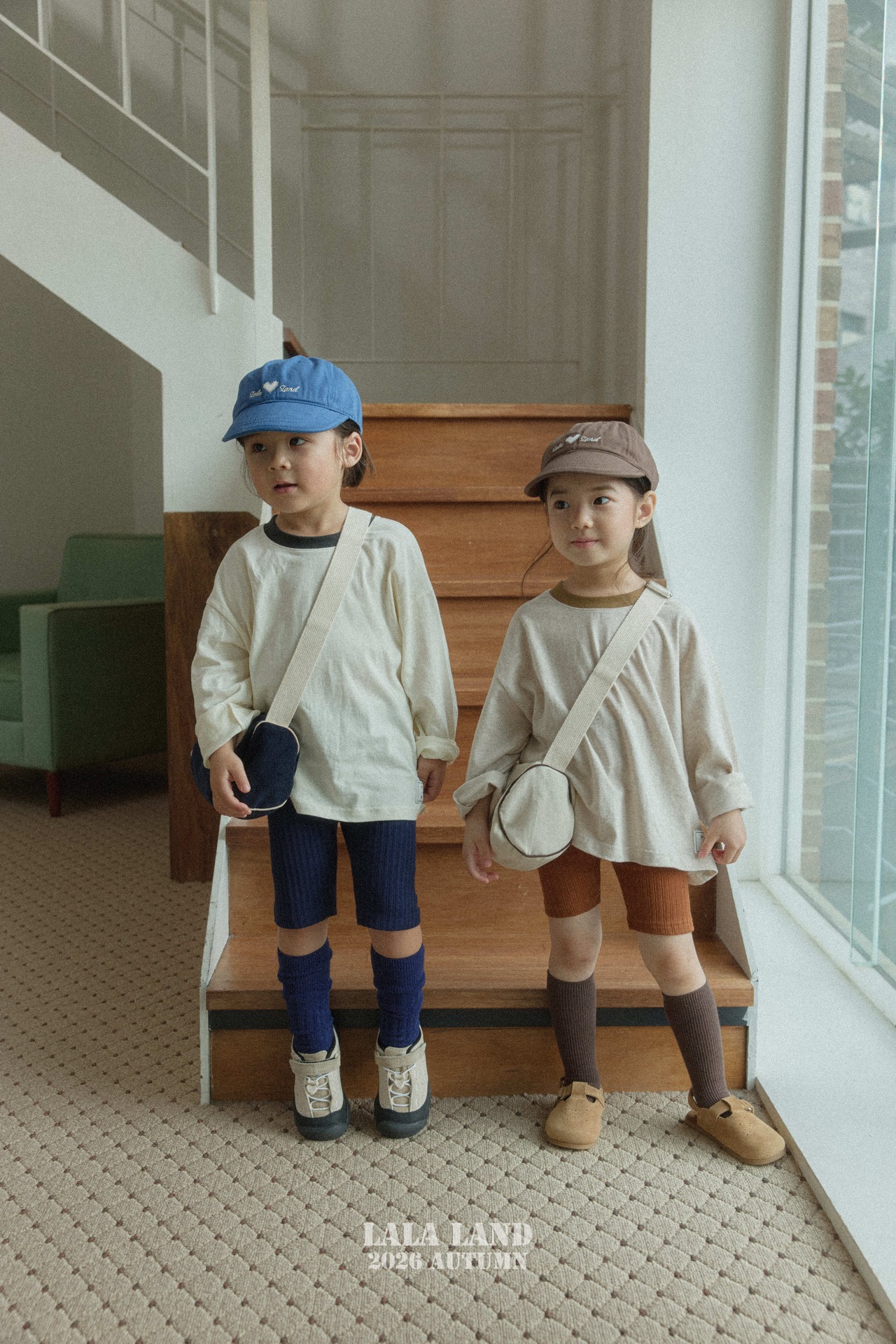 【取寄】LALALAND （Kids）ハートボールキャップ｜秋服｜韓国子供服｜ 26/SM