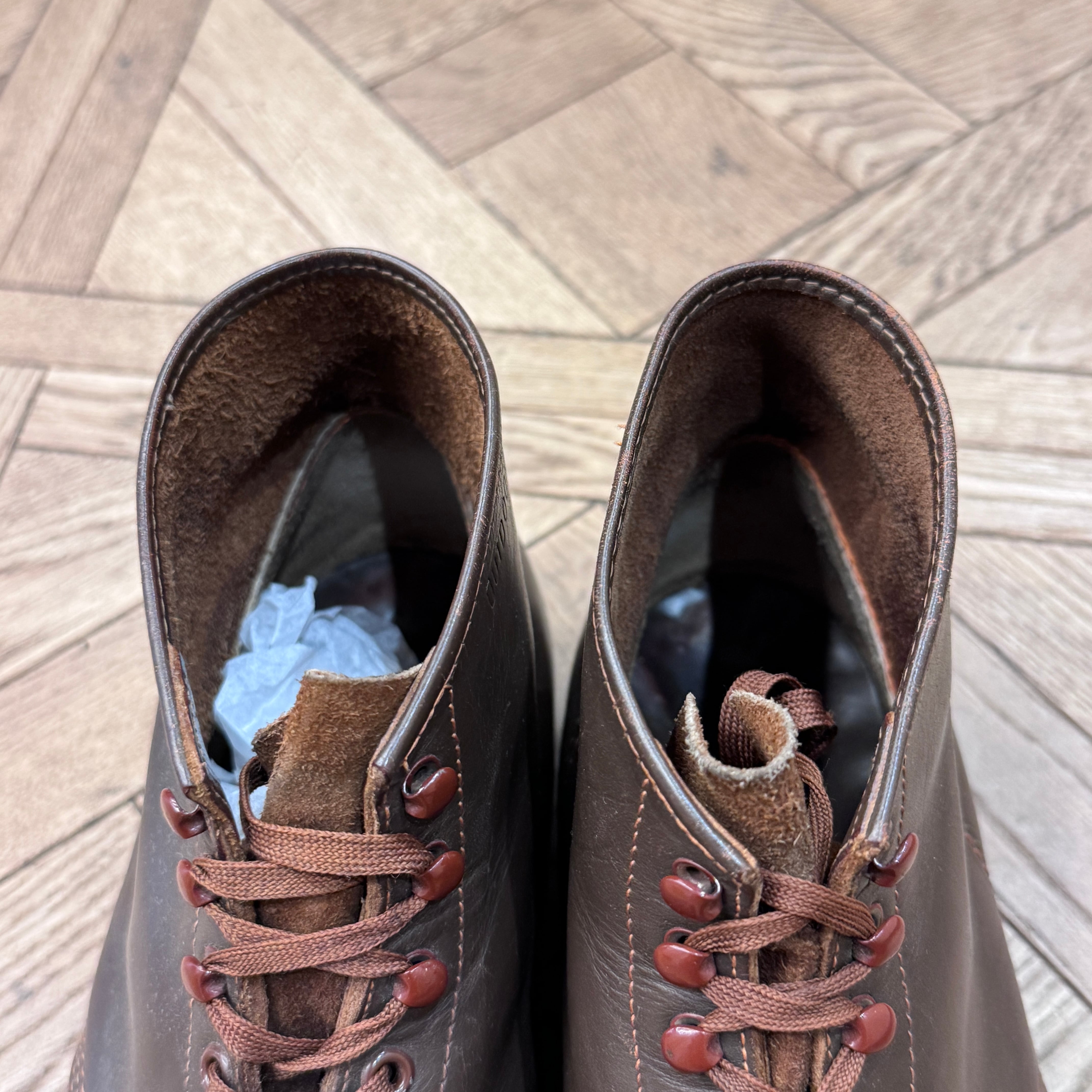 アンティーク ①1950-60s VINTAGE LEATHER BOOTS | safarionline