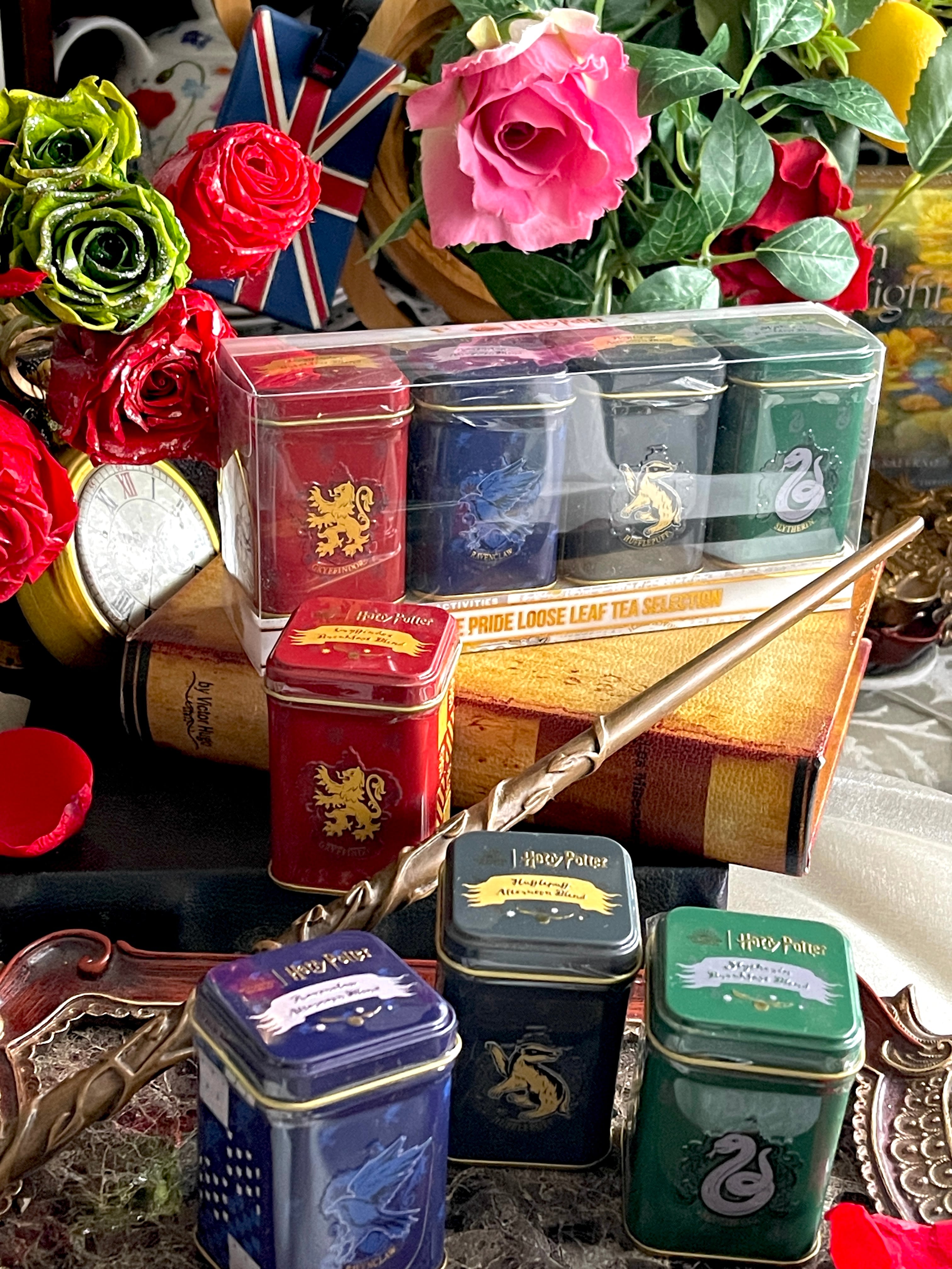 ◆新入荷◆ハリーポッター◆4寮ミニセット◆紅茶◆4缶セット◆ニューイングリッシュティー◆