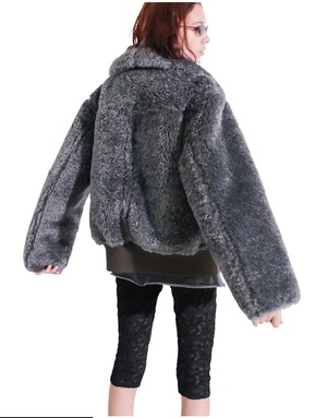 PERVERZE パーバーズ / Bulky Neck Blouson / ブルゾン / Black, Brown  ¥93,500