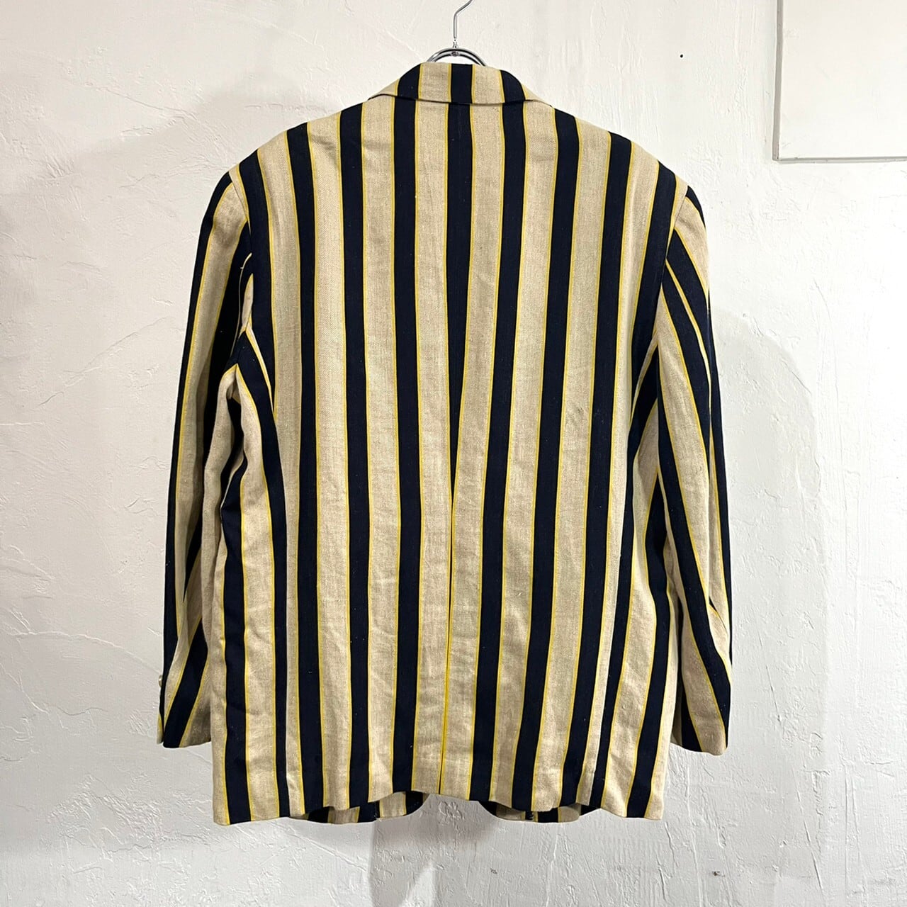 90AW COMME des GARCONS HOMME PLUS Striped Tailored Jacket 