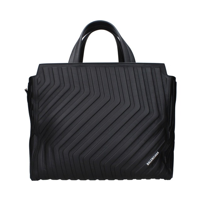 BALENCIAGA バレンシアガ レディース ハンドバッグ レザー ブラック