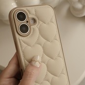 ［ phone case ］quilting heart