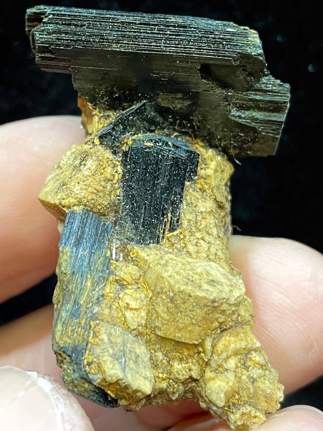 4) スーパー「エジリン」クラスターB(フェルドスパー長石)